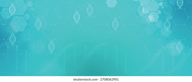 Modern dna design, neural pathways, molecular strands
