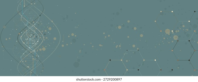 Diseño de ADN moderno, vías neuronales, hebras moleculares