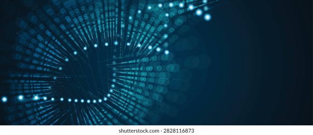 Modern dna design, neural pathways, molecular strands