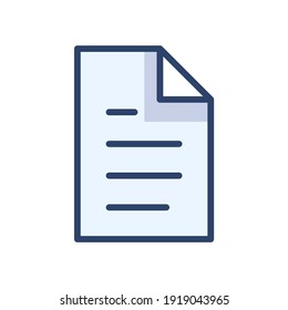 emblema de icono de archivo de documento moderno