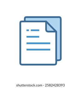 Modern document logo design showcasing innovative management solutions.