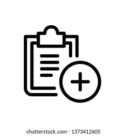 Modern document much graphic icon