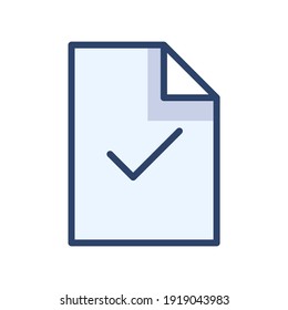 emblema de icono guardado de documento moderno