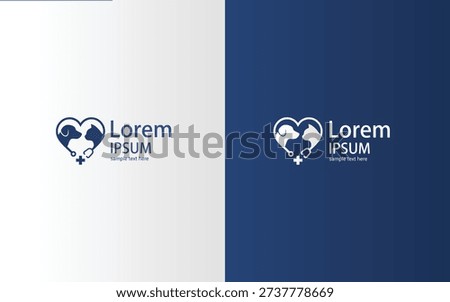 Modern Dog and Cat Logo Collection – Minimal Veterinary and Pet Care Brand Identity Vector Set