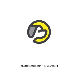 Modern Dog Logo Design Template