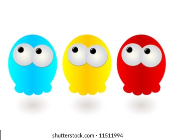 Ilustración vectorial de muñeca moderna