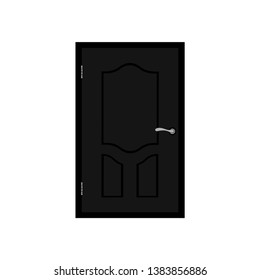 Modern Door vector icon. Simple isolated sign.