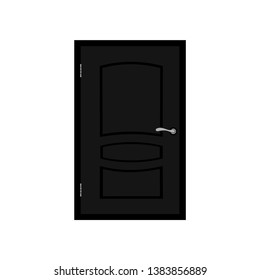 Modern Door vector icon. Simple isolated sign.