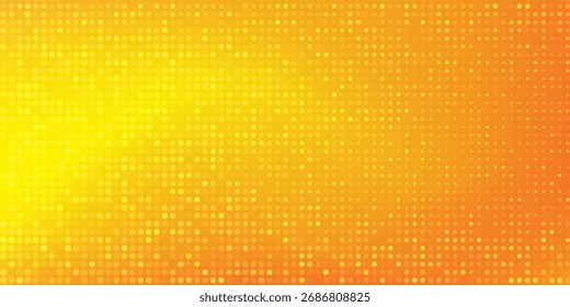 Modern dot abstract orange gradient vector background simple art