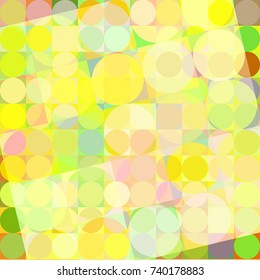 Modern Dot Background, Summer Round Circle Bubbles Kids Holiday Background