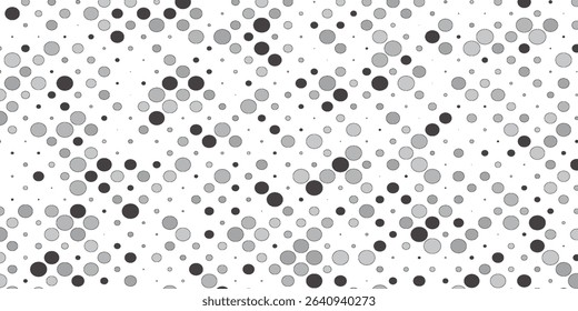 Modern Dot grunge halftone gradient background. Faded grit noise texture. White and black sand wallpaper abstract art