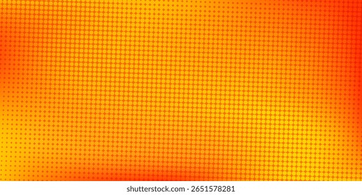 Textura de gradiente de patrón de color naranja de semitono moderno con diseño de tecnología abstracto moderno