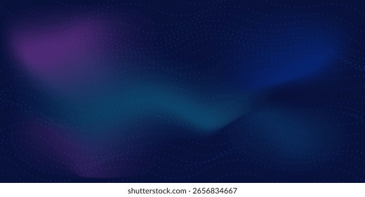 Punto de luz de punto moderno Concepto de tecnología digital de alta tecnología. Ilustración de computadora de alta tecnología Ilustración vectorial moderna abstracta