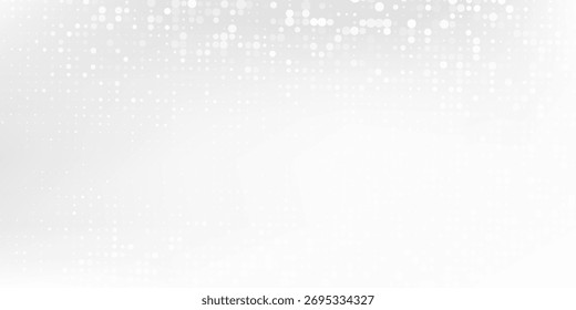 Fundo de folha de malha de prata transparente ponto moderno com textura de espelho de metal. Cromo gradiente superfície moderna abstrata simples arte