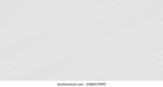 Modern dot white gray wave light technology texture background. Abstract big data digital concept simple