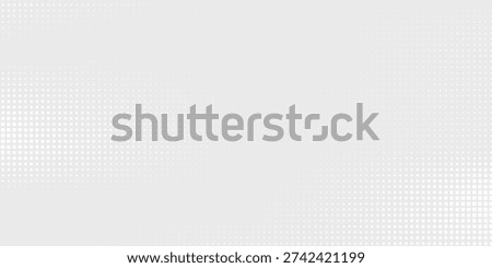 Modern dot white gray wave light technology texture background. Abstract big data digital abstract modern