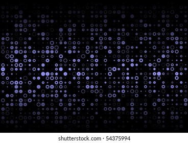 Modern doted vector  pattern