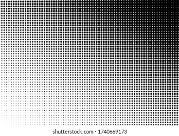 Modern Dots Background. Abstract Pattern. Fade Gradient Overlay. Grunge Points Texture. Vector illustration