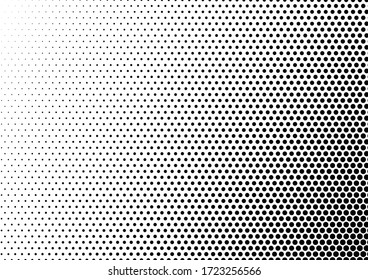 Fondo de puntos modernos. Fondo blanco y negro. Textura falsa.Patrón de vintage. Ilustración del vector