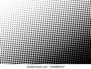 Modern Dots Background. Distressed Abstract Backdrop. Fade Texture. Halftone Gradient Overlay. Vector illustration