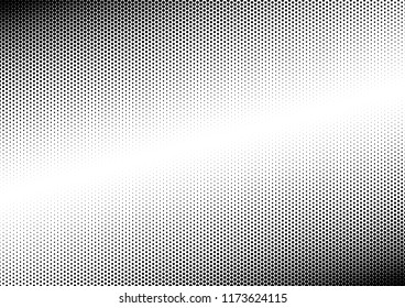 Modern Dots Background. Gradient Fade Texture. Grunge Pattern. Halftone Overlay. Vector illustration