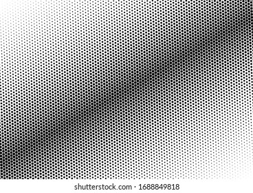Fondo de puntos modernos. Fondo de semitonos. Patrón de vintage degradado. Puntos superpuestos. Ilustración del vector