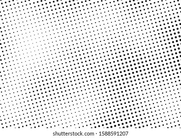 Modern Dots Background. Monochrome Backdrop. Halftone Texture. Points Overlay. Vector illustration