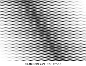 Modern Dots Background. Monochrome Overlay. Black and White Backdrop. Fade Texture. Vector illustration