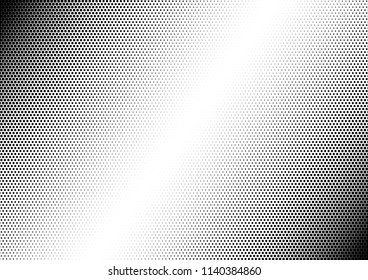 Modern Dots Background. Pop-art Gradient Backdrop. Distressed Vintage Pattern. Abstract Overlay. Vector illustration