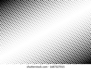 Moderner Dots-Hintergrund. Pop-Art Overlay. Vintage, einfarbiger Hintergrund. Abstrakte Textur. Vektorillustration