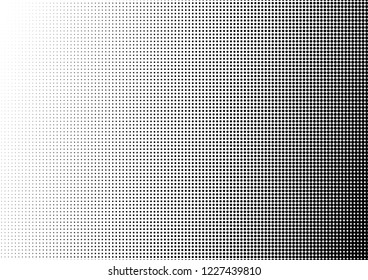 Modern Dots Background. Vintage Abstract Texture. Grunge Overlay. Monochrome Fade Backdrop. Vector illustration