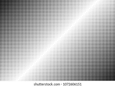 Modern Dotted Halftone Background. Abstract Pattern. Monochrome Dots Backdrop. Vintage Overlay. Vector illustration