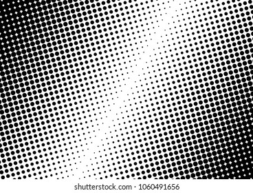 Modern Dotted Halftone Background. Dots Backdrop. Fade Texture. Vintage Abstract Pattern. Vector illustration