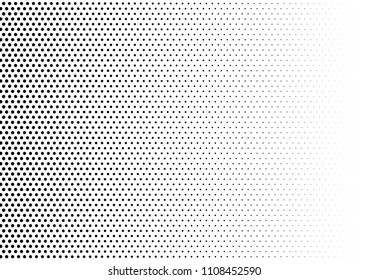 Modern Dotted Halftone Background. Dots Pop-art Overlay. Abstract Points Pattern. Distressed Vintage Backdrop. Vector illustration