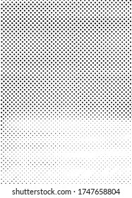 Moderner Halftonhintergrund. Grunge Hintergrund. Textur beschädigt. Schwarz-Weiß-Muster. Vektorgrafik