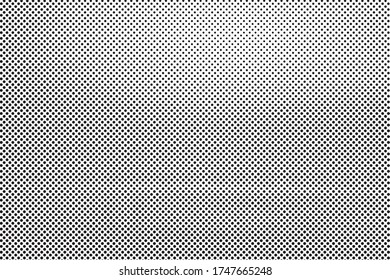 Fondo Moderno De Medio Tono. Fondo Grunge. Textura angustiada. Patrón blanco y negro. Ilustración del vector