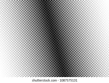 Modern Dotted Halftone Background. Points Pop-art Texture. Black and White Overlay. Dots Backdrop. Vector illustration
