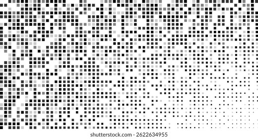 Modern Dotted halftone gradient texture. Simple repeating dots gradation simple design abstract