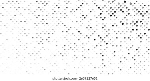 Modern dotted halftone gradient texture. Vanishing polka dot background. Repeating dots gradation design modern art