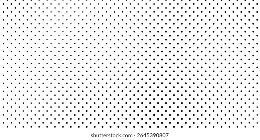 Moderna textura de gradiente de meio-tom pontilhado. Desaparecimento polka ponto fundo arte moderna abstrata ilustração