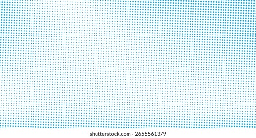 Moderna textura de gradiente de meio-tom pontilhado. Desaparecimento polca ponto moderno abstrato design arte