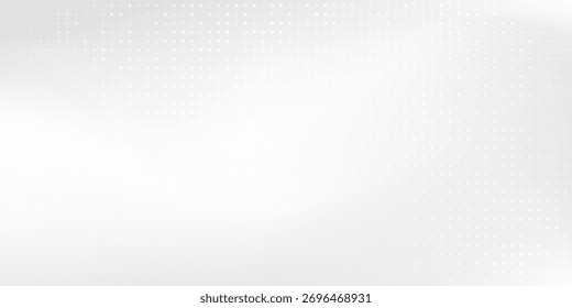 Moderner gepunkteter weißer Hintergrund mit Farbverlauf und künstlerischem Design einfach abstrakt