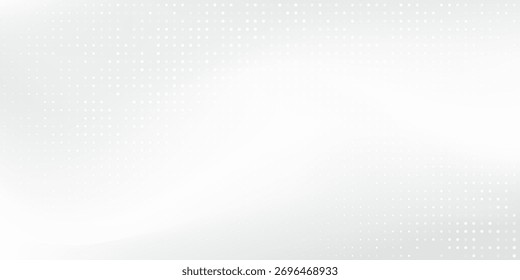 Modern dotted white background with gradient color and artistic design simple abstract modern