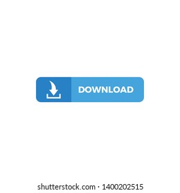 Modern Download Button Icon For All storage business technology company with luxury high end look
