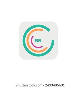 Modern drawn infographic on white background