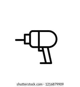 Modern drill icon