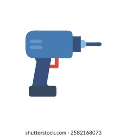 Modern Drill Icon for Machinery