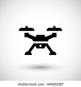 Modern drone icon
