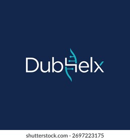 Diseño moderno del logotipo de Dub Helx