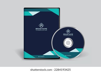 Diseño moderno de plantillas de portada de DVD